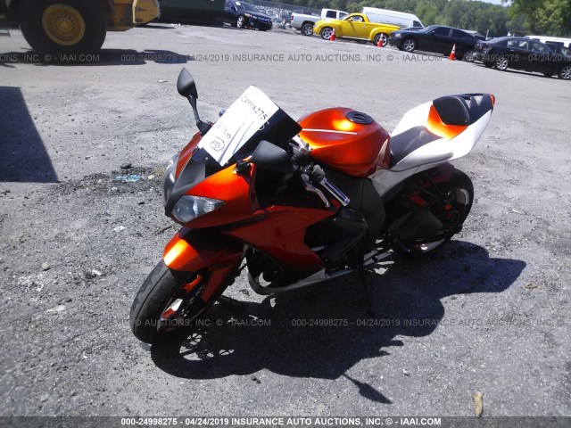 JKAZXCE138A001133 - 2008 KAWASAKI ZX1000 E ORANGE photo 2