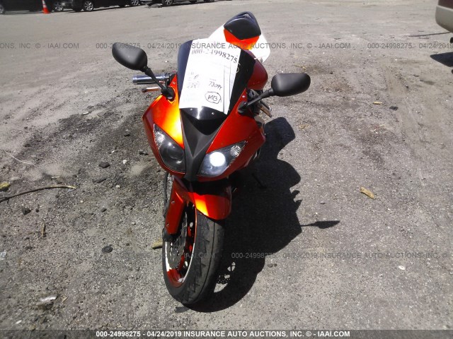 JKAZXCE138A001133 - 2008 KAWASAKI ZX1000 E ORANGE photo 5