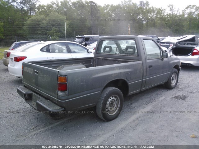 4S1CL11L5P4214478 - 1993 ISUZU CONVENTIONAL SHORT WHEELBASE GRAY photo 4