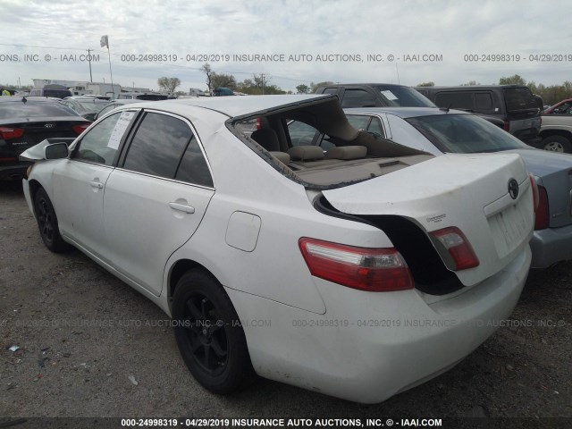 4T1BE46K99U804583 - 2009 TOYOTA CAMRY SE/LE/XLE WHITE photo 3