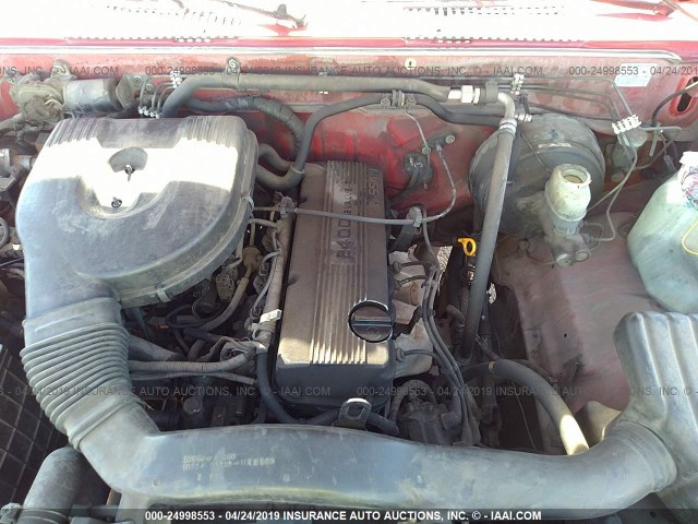 1N6SD11Y0TC373143 - 1996 NISSAN TRUCK XE RED photo 10