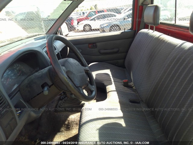 1N6SD11Y0TC373143 - 1996 NISSAN TRUCK XE RED photo 8