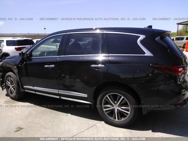 5N1DL0MN5KC527382 - 2019 INFINITI QX60 LUXE/PURE BLACK photo 6