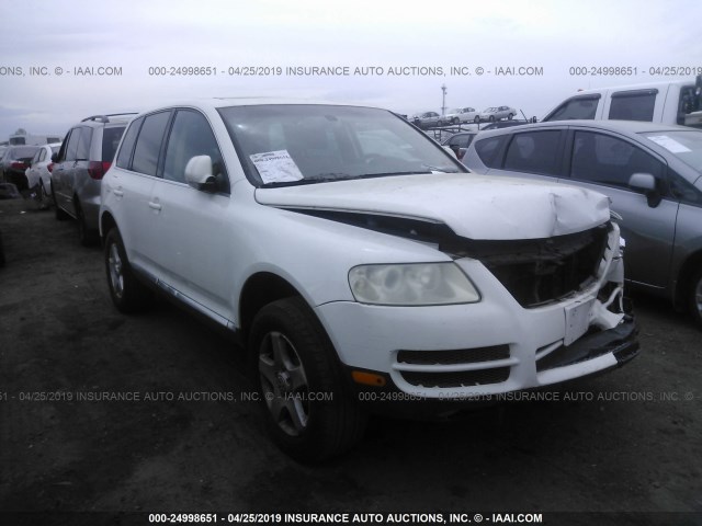 WVGBC77L64D071061 - 2004 VOLKSWAGEN TOUAREG 3.2 WHITE photo 1