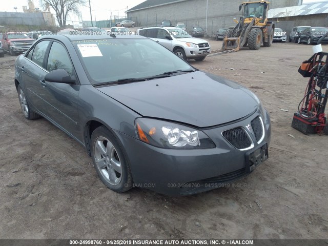 1G2ZH57N184206631 - 2008 PONTIAC G6 GT GRAY photo 1