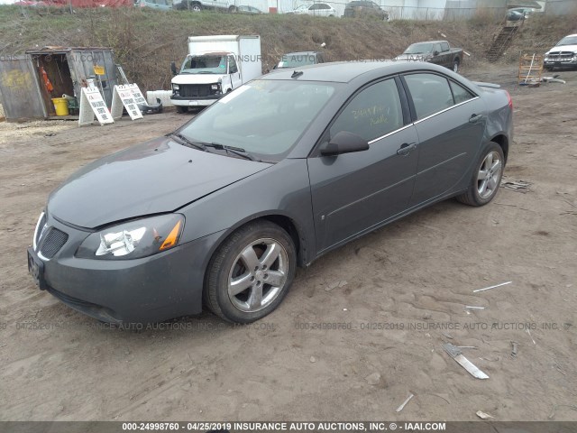 1G2ZH57N184206631 - 2008 PONTIAC G6 GT GRAY photo 2