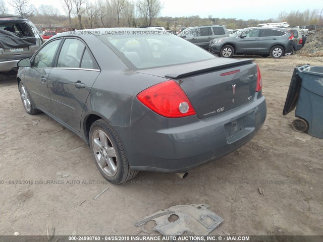 1G2ZH57N184206631 - 2008 PONTIAC G6 GT GRAY photo 3