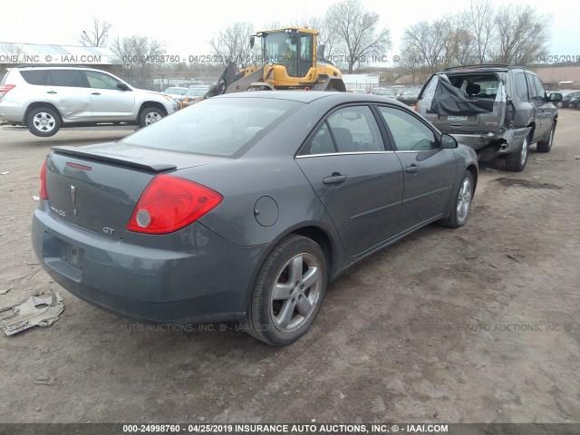 1G2ZH57N184206631 - 2008 PONTIAC G6 GT GRAY photo 4