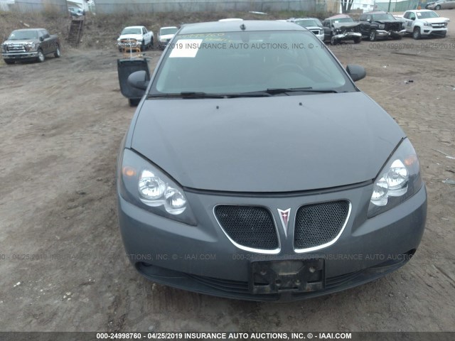 1G2ZH57N184206631 - 2008 PONTIAC G6 GT GRAY photo 6