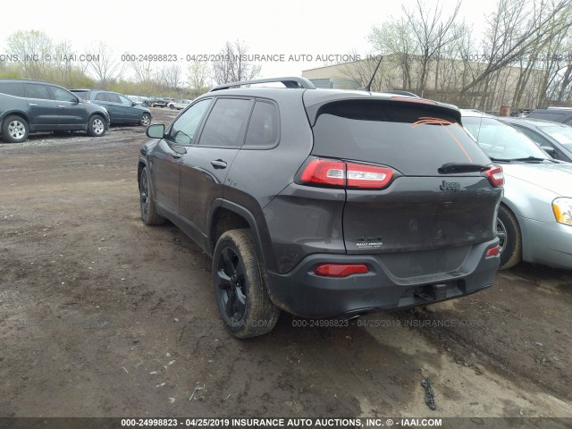 1C4PJMCB0FW745921 - 2015 JEEP CHEROKEE LATITUDE GRAY photo 3