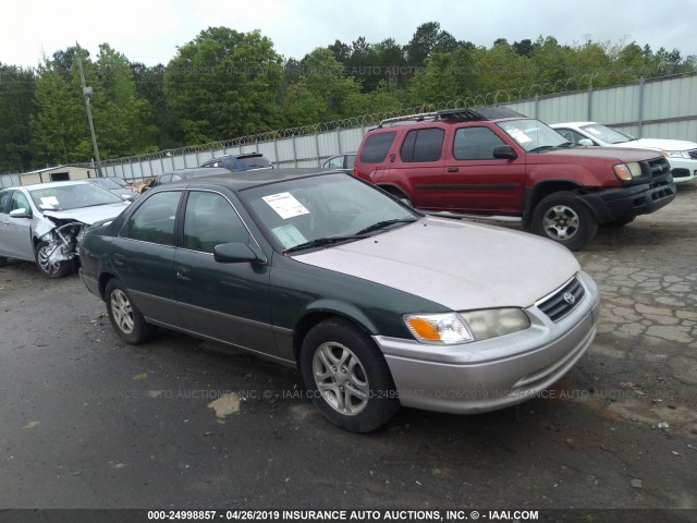 4T1BG22K31U039086 - 2001 TOYOTA CAMRY CE/LE/XLE GREEN photo 1