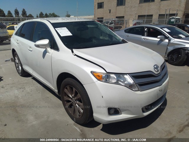 4T3ZA3BB5DU073015 - 2013 TOYOTA VENZA LE/XLE WHITE photo 1