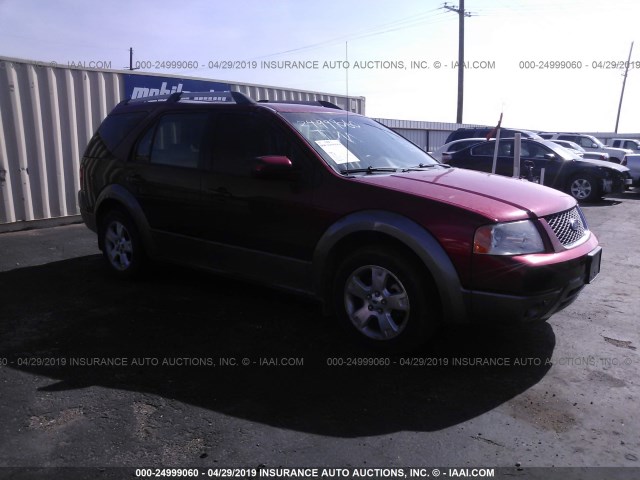 1FMZK02115GA58989 - 2005 FORD FREESTYLE SEL RED photo 1