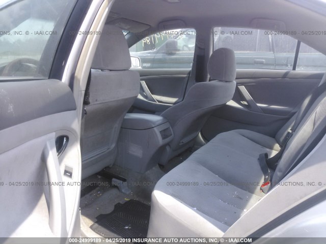 4T1BF3EK8BU136788 - 2011 TOYOTA CAMRY SE/LE/XLE SILVER photo 8