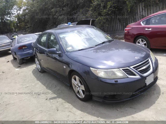 YS3FB49Y591016599 - 2009 SAAB 9-3 2.0T BLUE photo 1