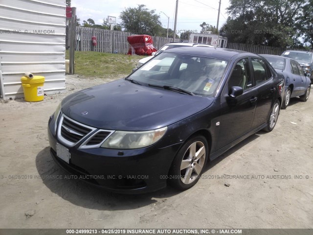 YS3FB49Y591016599 - 2009 SAAB 9-3 2.0T BLUE photo 2