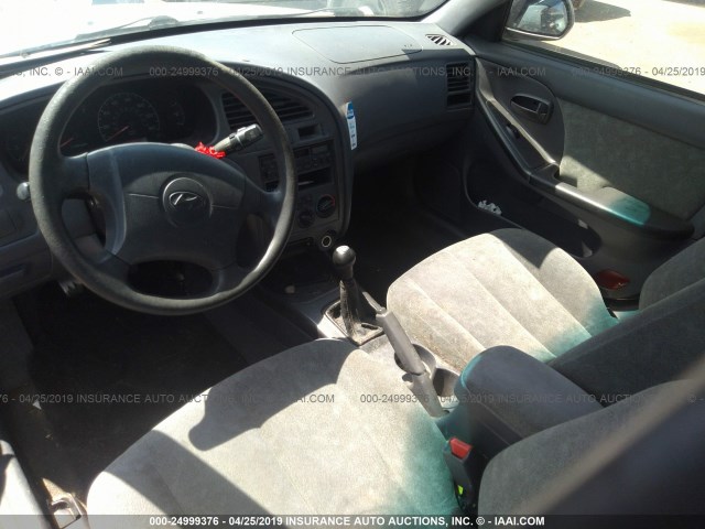 KMHDN45D13U678934 - 2003 HYUNDAI ELANTRA GLS/GT SILVER photo 5