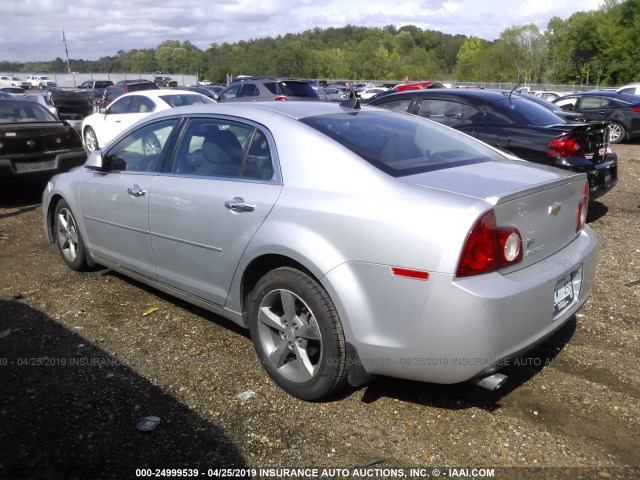 1G1ZC5E08CF222963 - 2012 CHEVROLET MALIBU 1LT 银色 照片 3