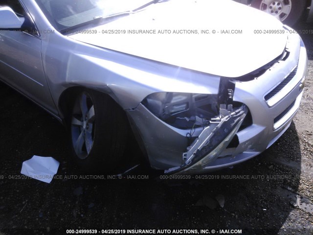 1G1ZC5E08CF222963 - 2012 CHEVROLET MALIBU 1LT 银色 照片 6