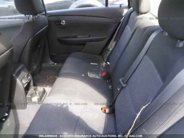 1G1ZC5E08CF222963 - 2012 CHEVROLET MALIBU 1LT 银色 照片 8