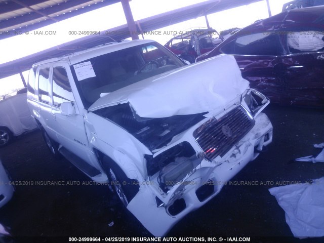 1GYEK13RXYR118297 - 2000 CADILLAC ESCALADE WHITE photo 1