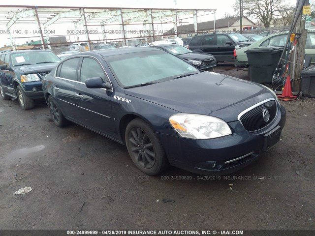 1G4HE57Y96U138310 - 2006 BUICK LUCERNE CXS BLUE photo 1