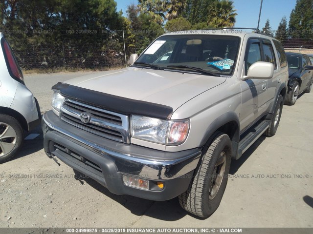 JT3GN86RXY0149178 - 2000 TOYOTA 4RUNNER SR5 SILVER photo 2