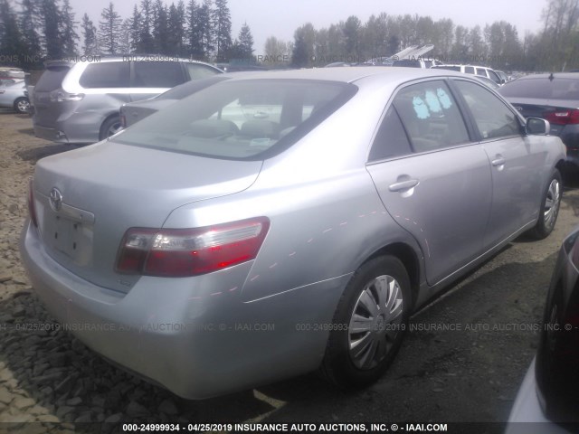 JTNBE46K073120041 - 2007 TOYOTA CAMRY NEW GENERATION CE/LE/XLE/SE SILVER photo 4