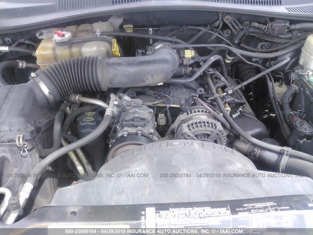 1J4GL38K35W511729 - 2005 JEEP LIBERTY RENEGADE BLACK photo 10