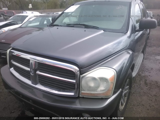 1D4HB58D14F214874 - 2004 DODGE DURANGO LIMITED GRAY photo 6