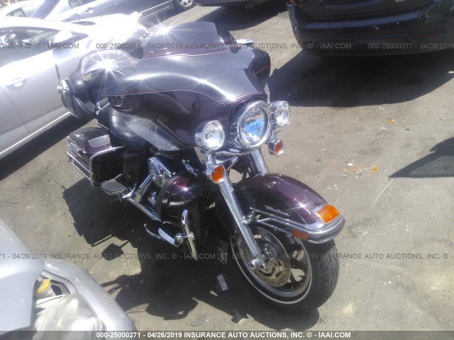 1HD1FCW356Y654541 - 2006 HARLEY-DAVIDSON FLHTCUI BURGUNDY photo 1