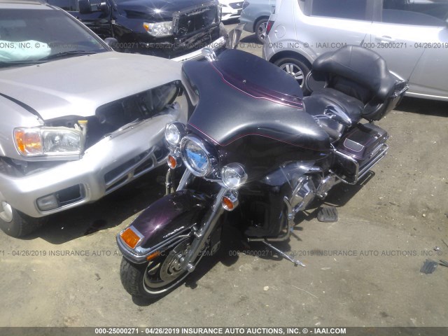 1HD1FCW356Y654541 - 2006 HARLEY-DAVIDSON FLHTCUI BURGUNDY photo 2