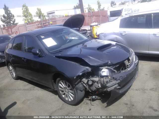 JF1GH61628G834759 - 2008 SUBARU IMPREZA 2.5I BLACK photo 1