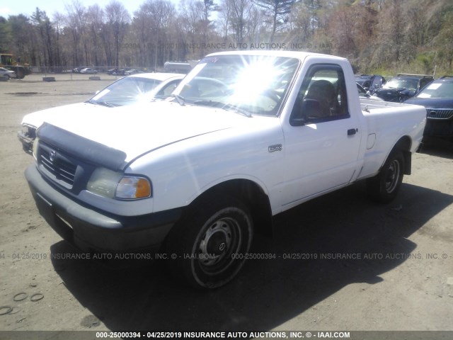 4F4YR12C7YTM08633 - 2000 MAZDA B2500 WHITE photo 2