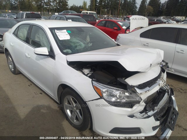 1G11C5SA1GU161094 - 2016 CHEVROLET MALIBU LIMITED LT WHITE photo 1