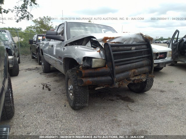 1B7KF23791J574295 - 2001 DODGE RAM 2500 SILVER photo 1