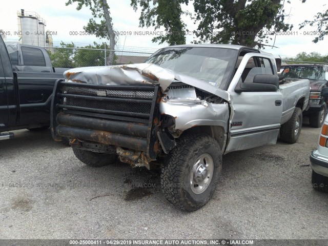 1B7KF23791J574295 - 2001 DODGE RAM 2500 SILVER photo 2