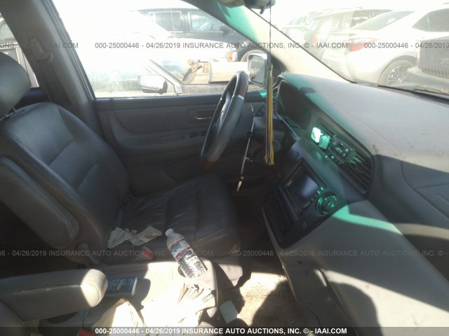 5FNRL18743B029142 - 2003 HONDA ODYSSEY EXL SILVER photo 5