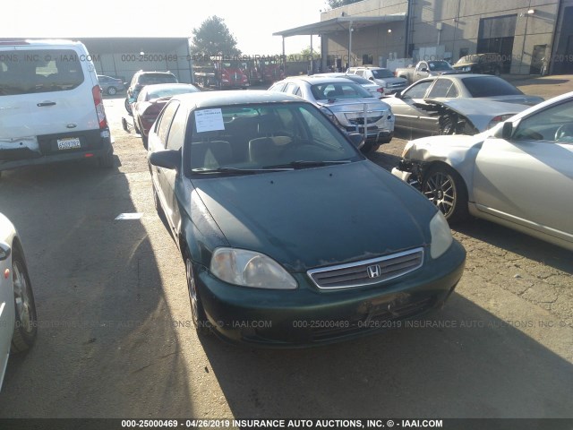 2HGEJ6617YH514636 - 2000 HONDA CIVIC SE GREEN photo 6