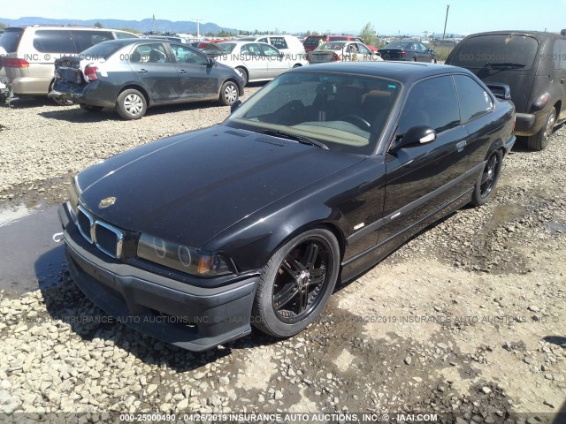 WBABF8339WEH62654 - 1998 BMW 323 IS AUTOMATIC BLACK photo 2