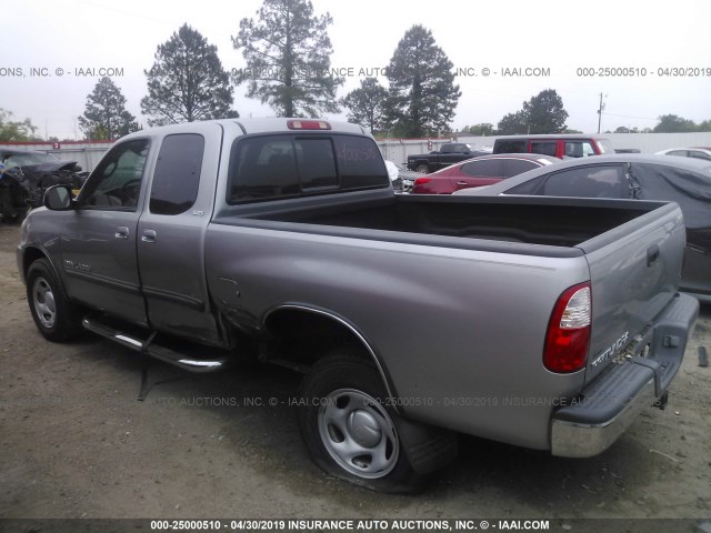 5TBRU34146S466481 - 2006 TOYOTA TUNDRA ACCESS CAB SR5 SILVER photo 6