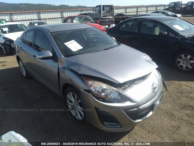 JM1BL1S53A1197031 - 2010 MAZDA 3 S SILVER photo 1