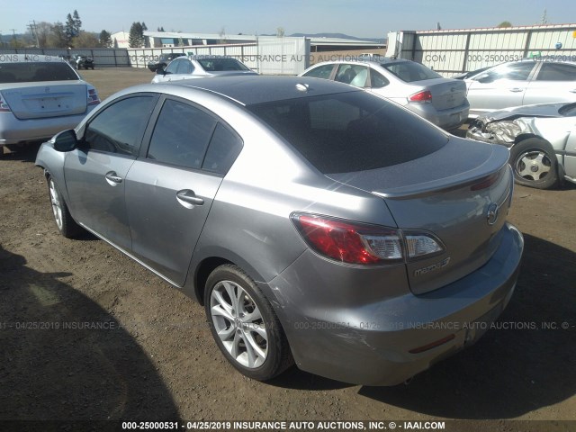 JM1BL1S53A1197031 - 2010 MAZDA 3 S SILVER photo 3