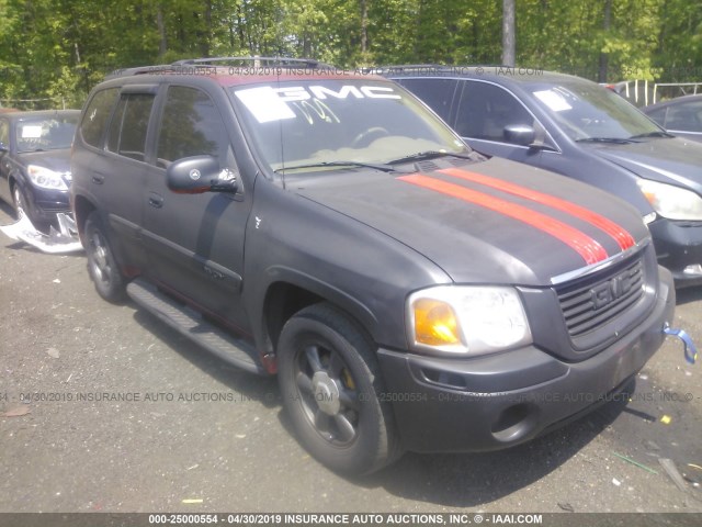 1GKDT13S532326465 - 2003 GMC ENVOY BLACK photo 1