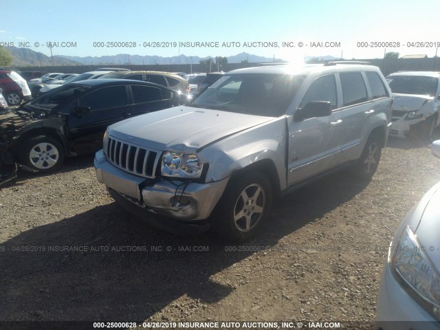 1J8HS48N96C260627 - 2006 JEEP GRAND CHEROKEE LAREDO/COLUMBIA/FREEDOM 银色 照片 2
