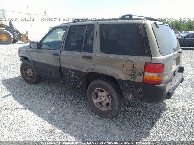 1J4FX58S7WC283894 - 1998 JEEP GRAND CHEROKEE LAREDO/TSI GOLD photo 3