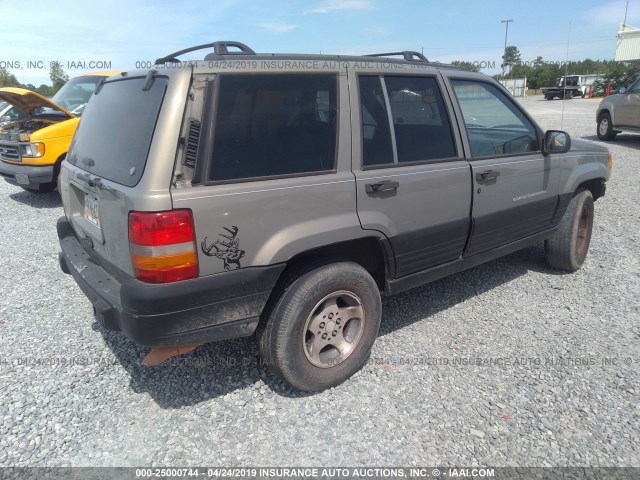 1J4FX58S7WC283894 - 1998 JEEP GRAND CHEROKEE LAREDO/TSI GOLD photo 4