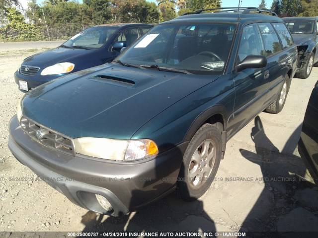 4S3BG6858X7611113 - 1999 SUBARU LEGACY OUTBACK/SSV/LIMITED/30TH GREEN photo 2