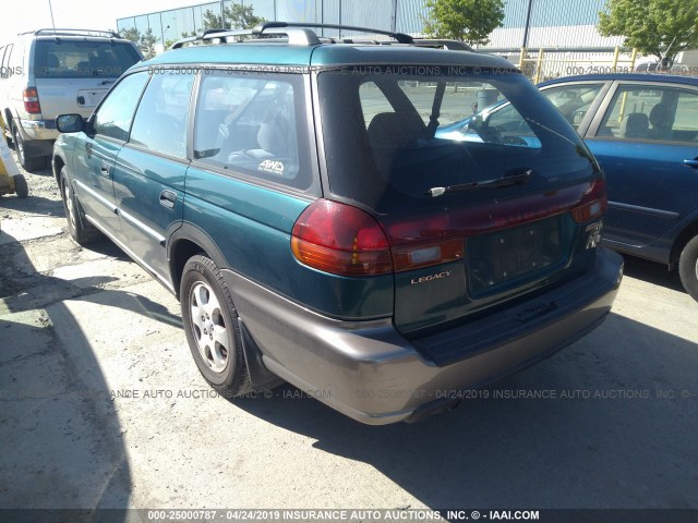 4S3BG6858X7611113 - 1999 SUBARU LEGACY OUTBACK/SSV/LIMITED/30TH GREEN photo 3