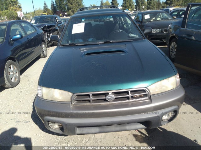 4S3BG6858X7611113 - 1999 SUBARU LEGACY OUTBACK/SSV/LIMITED/30TH GREEN photo 6